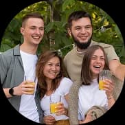 Group laughing
