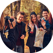 Woman with sunglasses