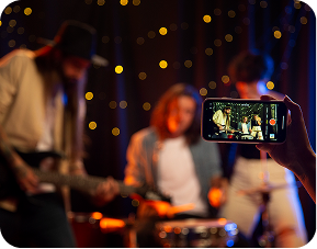 Friends with sparklers